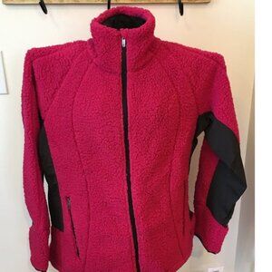 Cabela's Hot Pink Women's Sarasota Plush Polarfleece Fleece Full-Zip Jacket $80